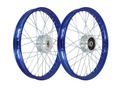 17 Zoll Speichenrad 17x1.40 Stahl Candy Blue / Verzinkt Satz Puch Maxi S / N A-qualitat 17 Zoll Speichenrad 17x1.40 Stahl Candy Blue / Verzinkt Satz Puch Maxi S / N A-qualitat