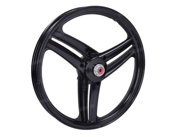 17 inch Grimeca 3 Blade propeller style 17x1.60 wheel set black Fast Arrow