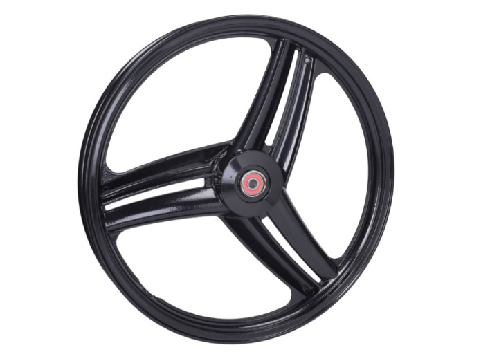 17 inch Grimeca 3 Blade propeller style 17x1.60 wheel set black Fast Arrow