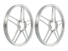 17 inch Grimeca stervelg 17x1.35 Puch Maxi / X30 / X50 chroom set 17 inch Grimeca stervelg 17x1.35 Puch Maxi / X30 / X50 chroom set