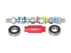 As Puch Maxi S / N Grimeca snowflake ombouw naar vaste lager voorwiel Swiing