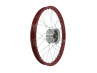 19 Zoll Felge 19x1.20 Speichenrad Bordeauxrot / verzinkt Satz Puch MV / VS / MS Stahl A-Qualität 19 Zoll Felge 19x1.20 Speichenrad Bordeauxrot / verzinkt Satz Puch MV / VS / MS Stahl A-Qualität