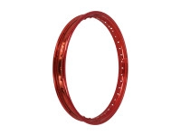 17 inch velg 17x1.40 spaakwiel staal Candy rood universeel