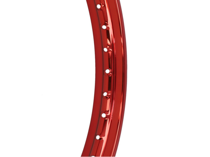 Candy Rot Felgenring Puch Mofa