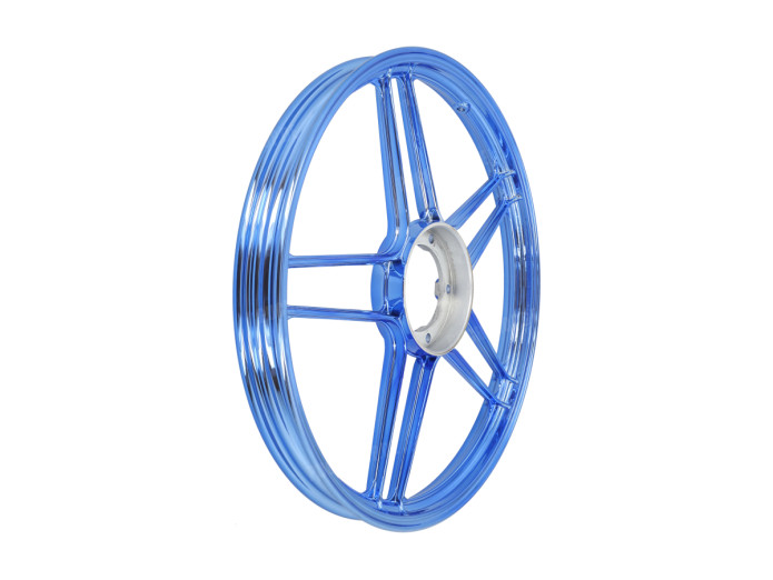 17 Zoll Grimeca Felge 17x1.35 Puch Maxi / X30 / X50 *Exclusive* candy Blue