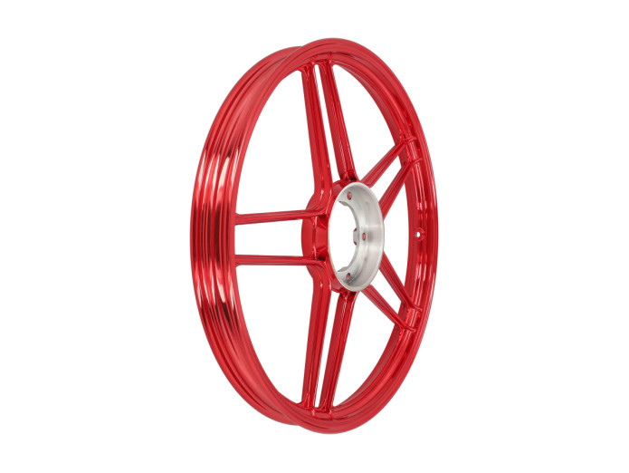 17 inch Grimeca stervelg 17x1.35 Puch Maxi / X30 / X50 *Exclusive* candy rood