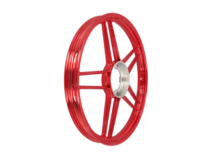 17 inch Grimeca stervelg 17x1.35 Puch Maxi / X30 / X50 *Exclusive* candy rood