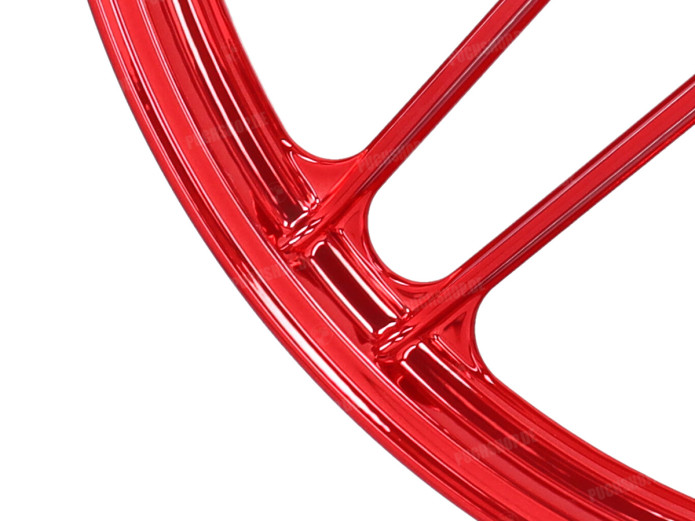 17 inch Grimeca stervelg 17x1.35 Puch Maxi / X30 / X50 *Exclusive* candy rood