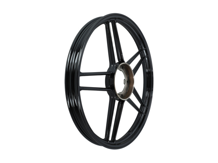 17 Zoll Grimeca Felge 17x1.35 Puch Maxi / X30 / X50 *Exclusive* black chrome