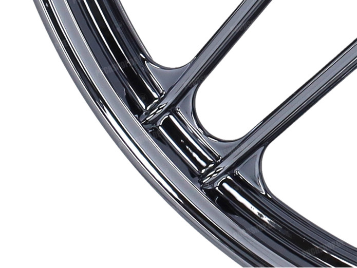 17 inch Grimeca stervelg 17x1.35 Puch Maxi / X30 / X50 *Exclusive* black chrome