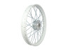 17 inch spoke wheel 17x1.40 steel Gloss white / galvanized set Puch Maxi S / N A-quality