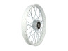 17 inch spaakwiel 17x1.40 staal glans wit / verzinkt set Puch Maxi S / N A-kwaliteit