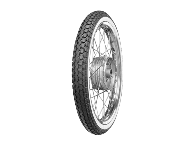 19 inch 2.25x19 Continental KKS10WW tire white wall Puch MV / VS product