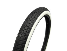 19 inch 2.00x19 Anlas NR-7 tire white wall