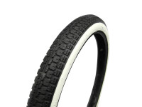 19 inch 2.50x19 Anlas NR-14 tire white wall