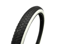 19 inch 2.25x19 Anlas NR-7 tire white wall