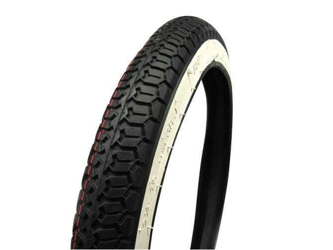 16 inch 2.25x16 Sava / Mitas B8 38J tire whitewall  product