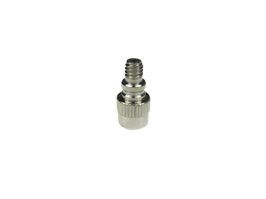Valve nipple from car valve to bicycle tire valve product