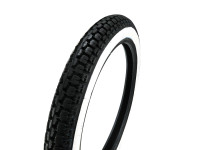 17 inch 2.75x17 Anlas NR-7 tire white wall