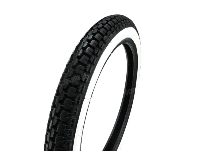 17 inch 2.75x17 Anlas NR-7 tire white wall main