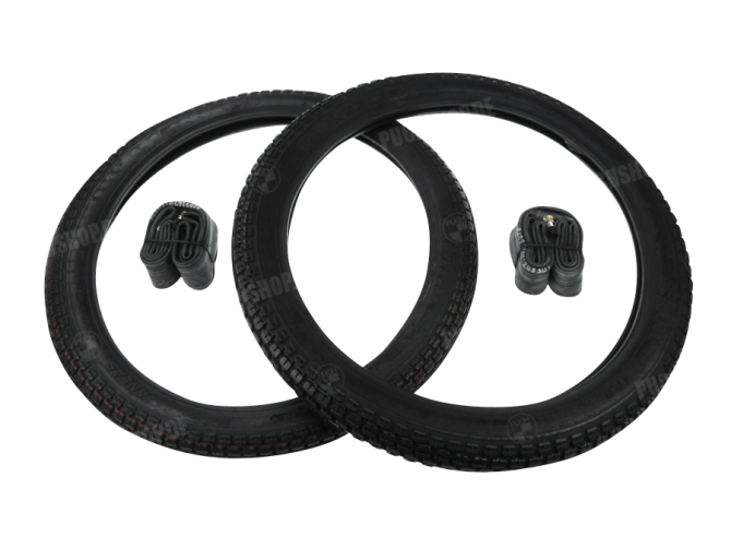 17 inch 2.25x17 Anlas NR-7 banden met binnenband set 1