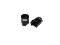Valve caps set Piston black