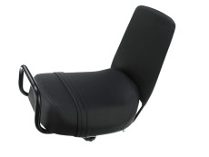 Duoseat rear carrier Xtreme black with back support