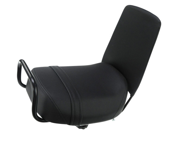 Duoseat achterdrager Xtreme zwart met rugleuning product