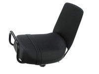 Duoseat Heckträger Xtreme Schwarz mit Rückenstütze