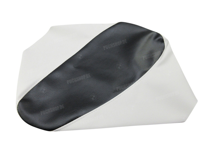 Buddyseat Puch DS50 cover short model black / white 
