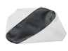 Buddyseat cover Puch DS50 with short buddy black / white  thumb extra