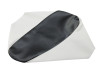 Buddyseat cover Puch DS50 with short buddy black / white  thumb extra