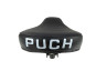Zadel Puch Maxi dun zwart met Puch tekst (groot lettertype) thumb extra