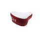 Saddle Puch Maxi thick white / red with Puch text  thumb extra