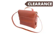 Luggage carrier bag Monte Grappa leather 7,5 liter Brandy