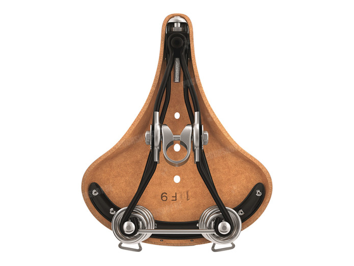 Sattel Puch Universal Brooks B66 Herren Honig