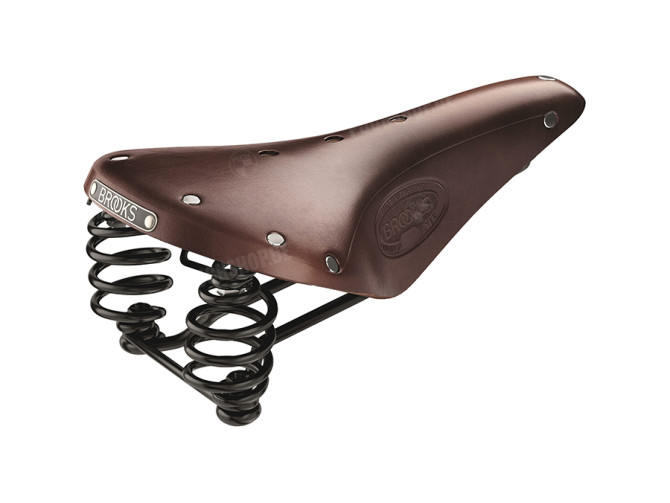 Saddle Puch universal Brooks B396 Flyer men brown main