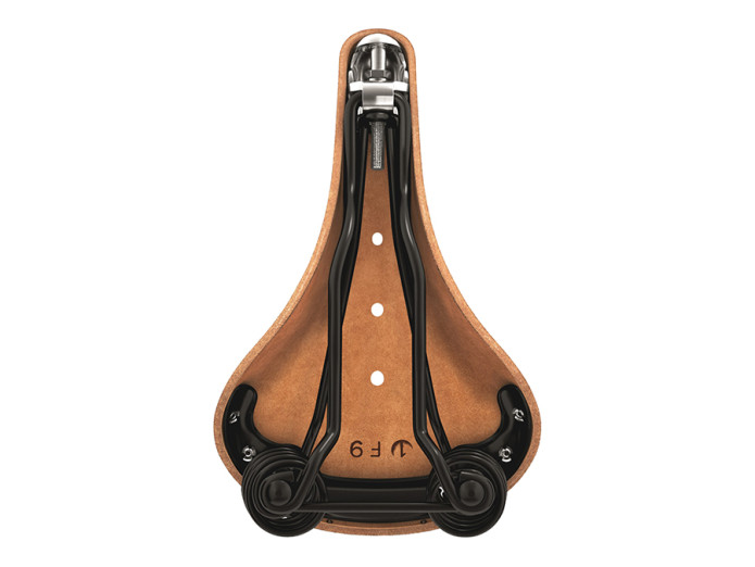 Sattel Puch Universal Brooks B396 Flyer Herren Honig