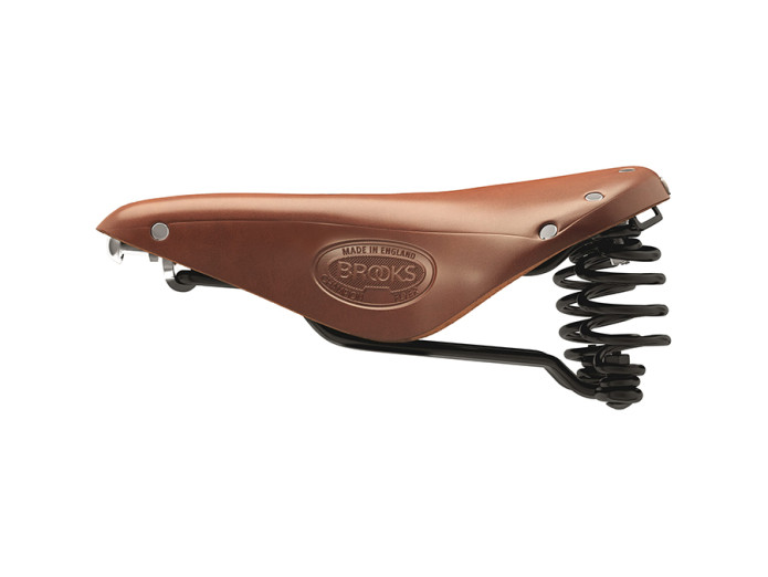 Sattel Puch Universal Brooks B396 Flyer Herren Honig