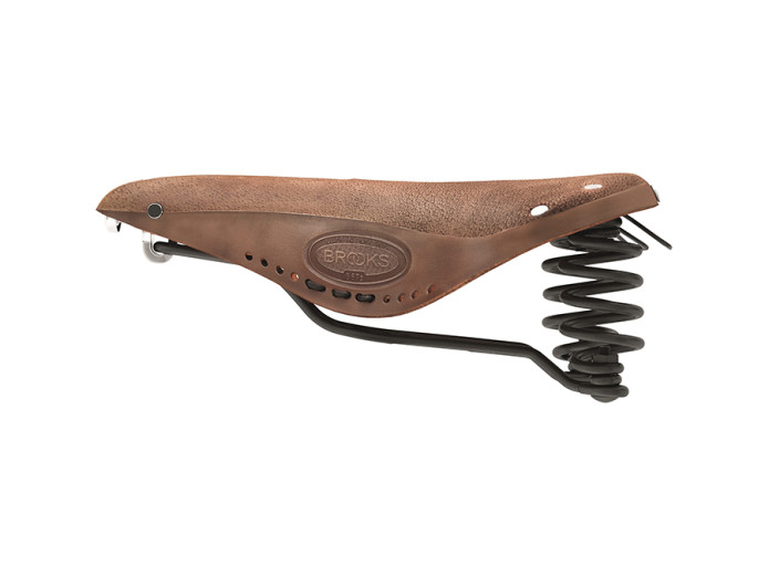 Sattel Puch Universal Brooks B67 Aged Herren braun