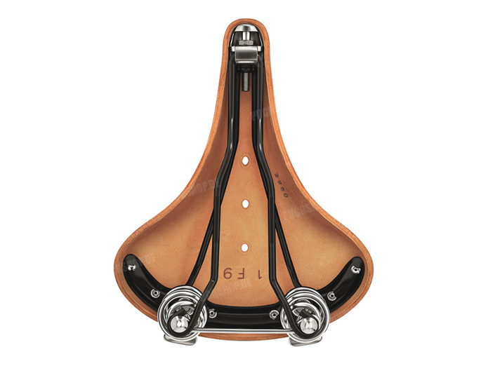 Sattel Puch Universal Brooks B67 Herren honig