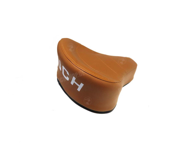 Saddle Puch Maxi thick caramel vintage with logo main