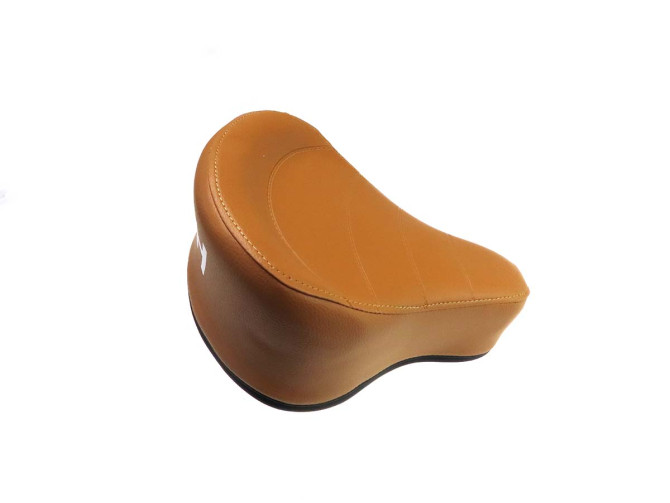 Saddle Puch Maxi thick caramel vintage with logo product