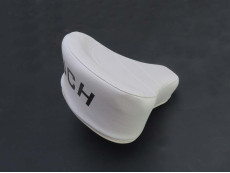 Saddle Puch Maxi thick white with logo