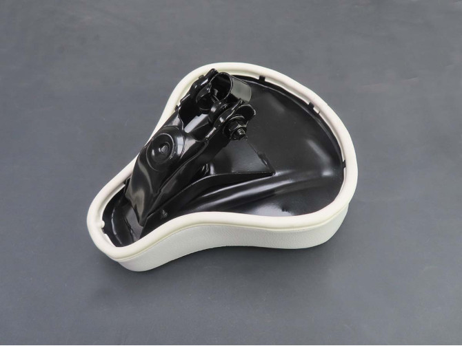 Saddle Puch Maxi thick white with logo product