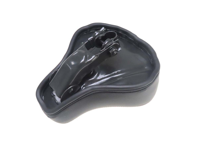 Saddle Puch Maxi thick black / white with logo