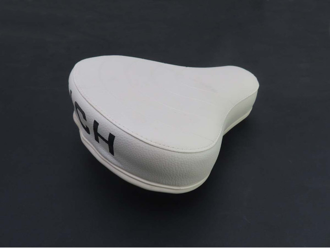 Zadel Puch Maxi dun wit met logo product