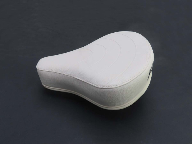 Saddle Puch Maxi thin white with logo product