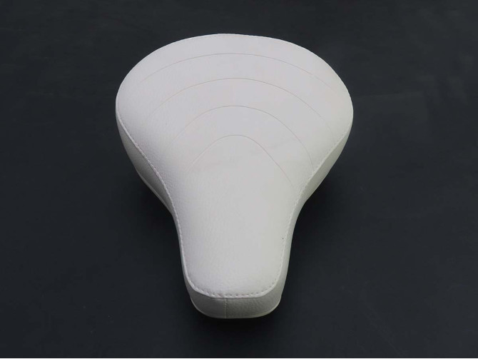 Saddle Puch Maxi thin white with logo product