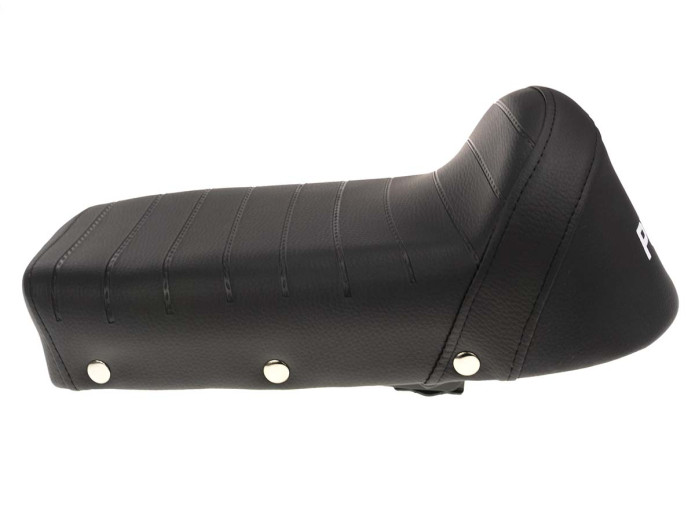 Buddyseat Puch Maxi S / N / Universal Kurz mit Knöpfen und Logo 
